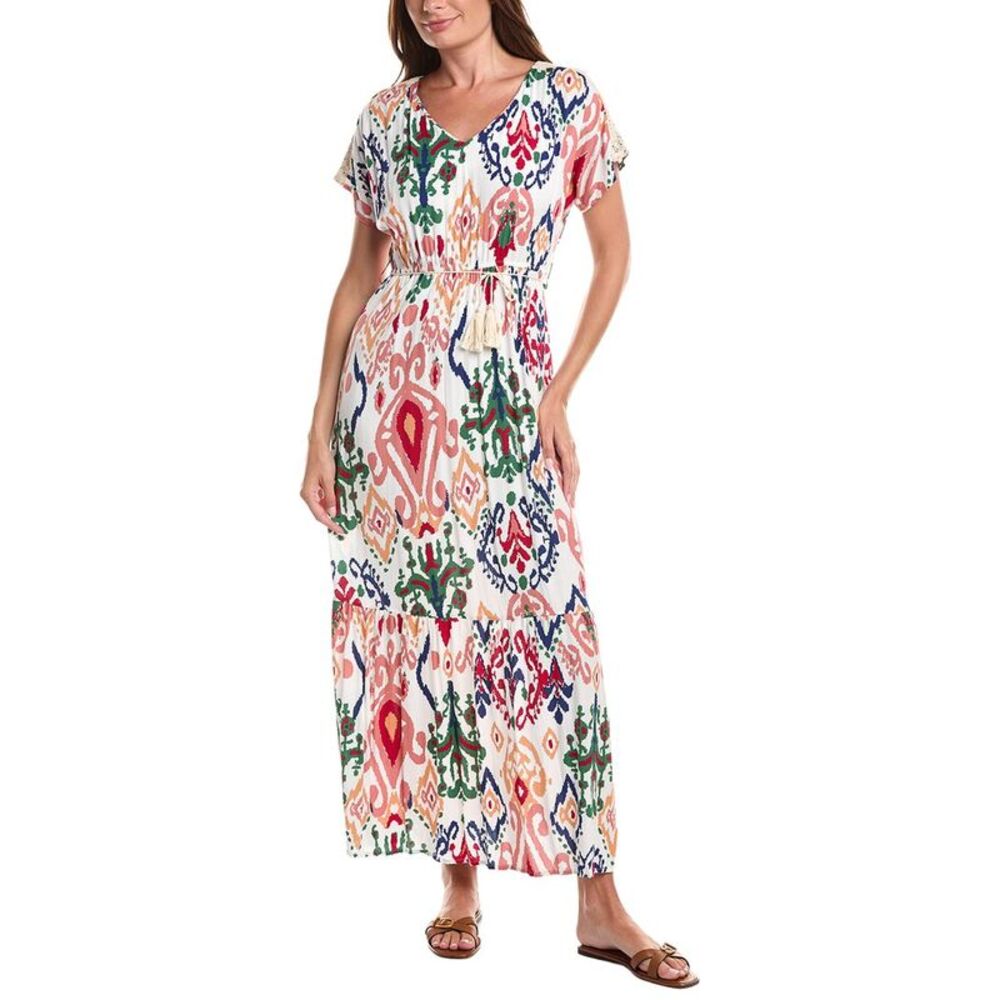 Anna Kay Womens  Selina Fleur Dress, White